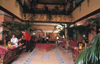 Reception de l'hotel marakech - hotel Kenzi Semiramis