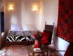 Chambre du riad Maison d'h&ocirc;tes Riad El Az