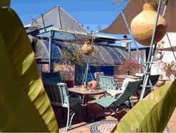 Terrasse du riad marrakech riad - Riad Moucharabieh