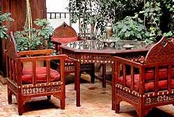 Le Pation de ryad ryad marrakech - Riad Dar Abiad