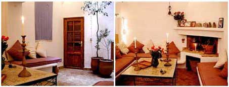 Le salon La casa Del Mar Essaouira