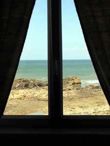 Vue &agrave; partir de la chambre Nour riad essaouira - Dar el Bahar